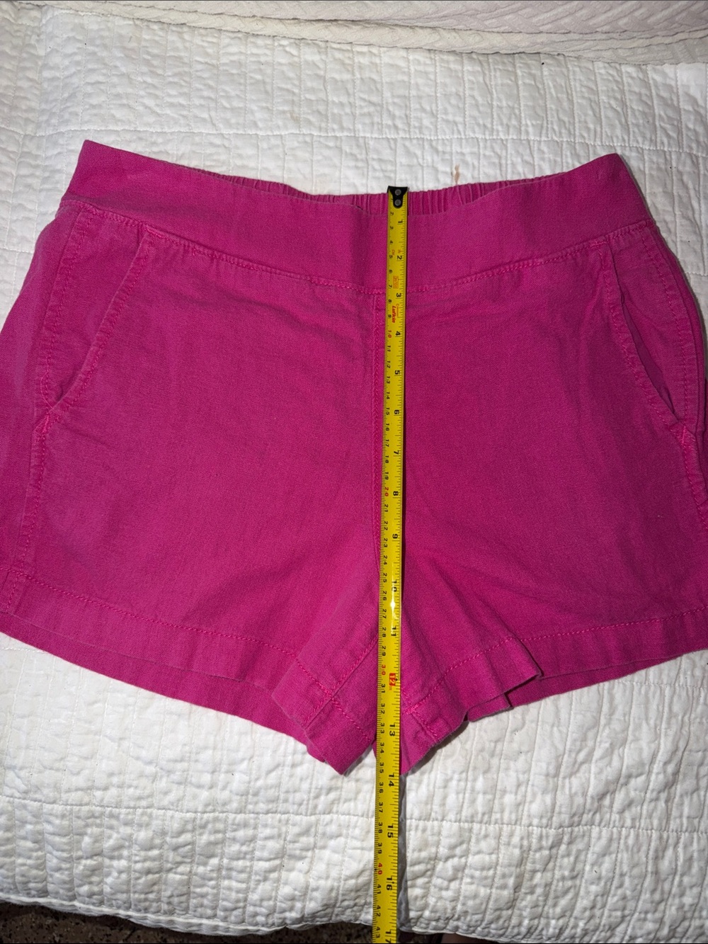 GAP Hot Pink High-Waist Casual Shorts